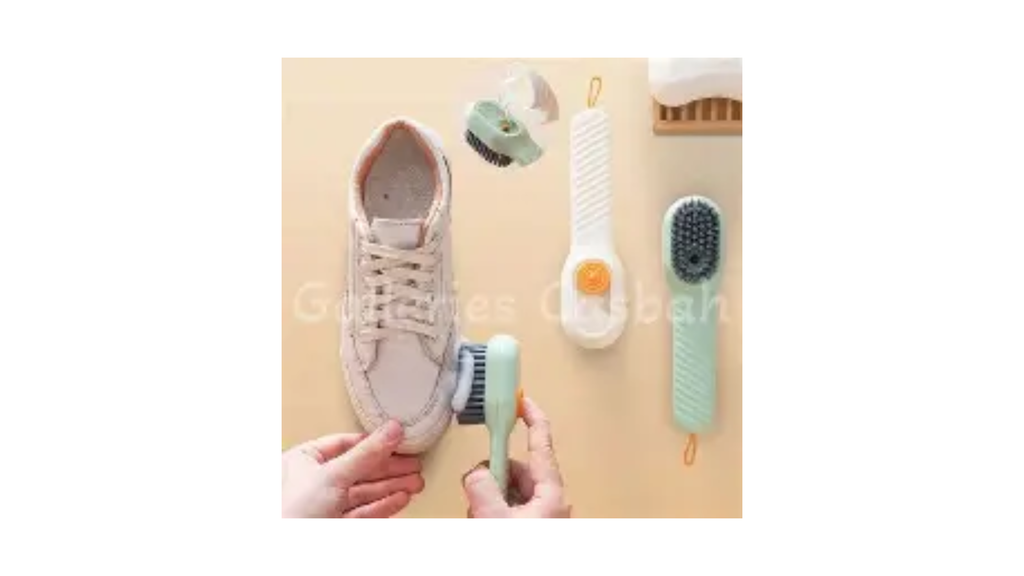 Brosse de Nettoyage Multifonction avec Distributeur de Savon