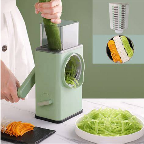 Coupe-Légumes Multifonction 3 en 1 en Plastique Écologique, Accessoires de Cuisine, Râpe et Hachoir à Fromage, Pommes de Terre, ...